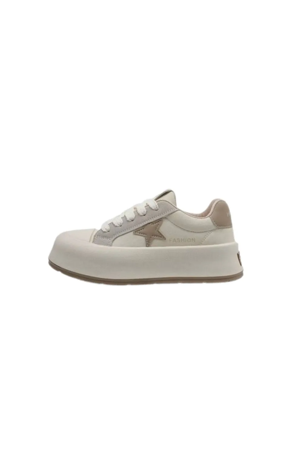 ’Abigail ‘ Elevator Star-Patterned Skate Shoes