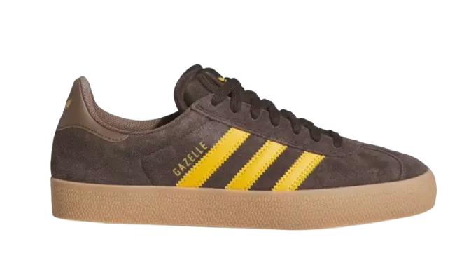 Adidas - Gazelle ADV (Dark Brown/Preloved Yellow/Earth Strata)