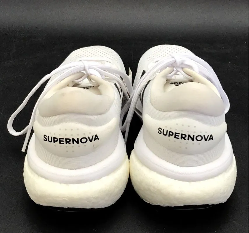 Adidas Men's Supernova 2 GW9089 White Low-Top Running Shoes - Size 10