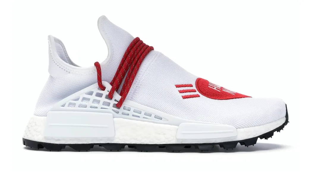 adidas NMD HU Pharrell Human Made White Red