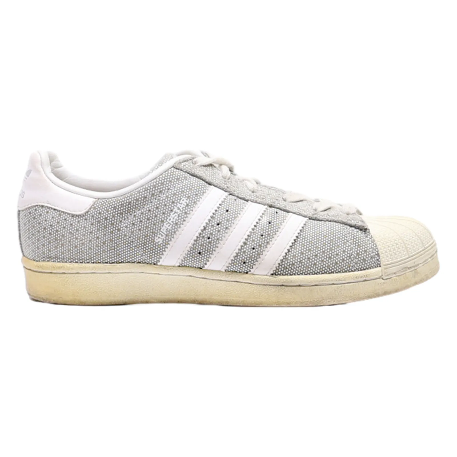ADIDAS Sneaker Trainers Grey Canvas Womens UK 5
