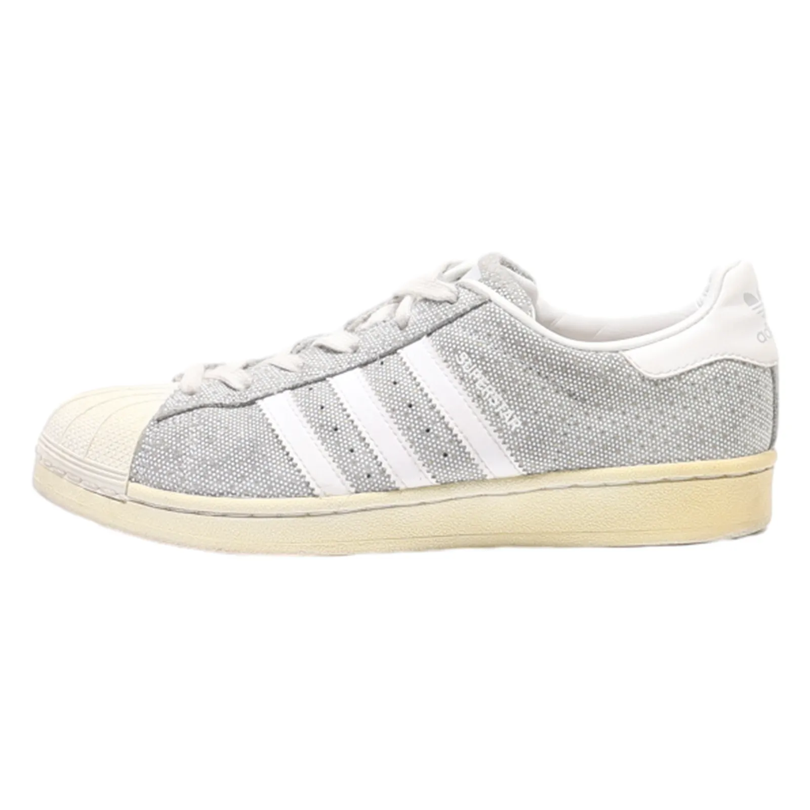 ADIDAS Sneaker Trainers Grey Canvas Womens UK 5