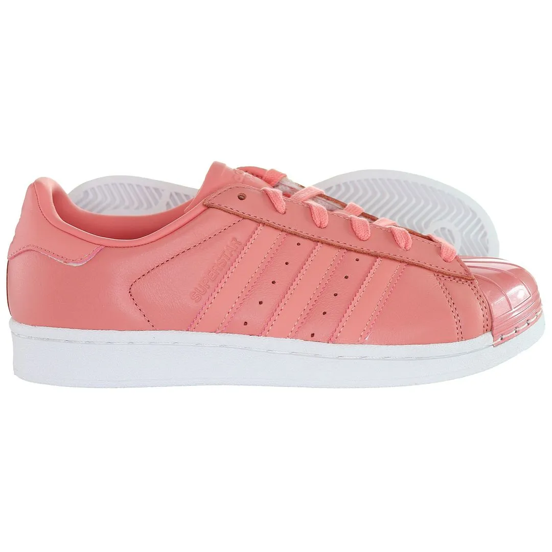 Adidas Superstar Metal Toe Womens Pink Trainers
