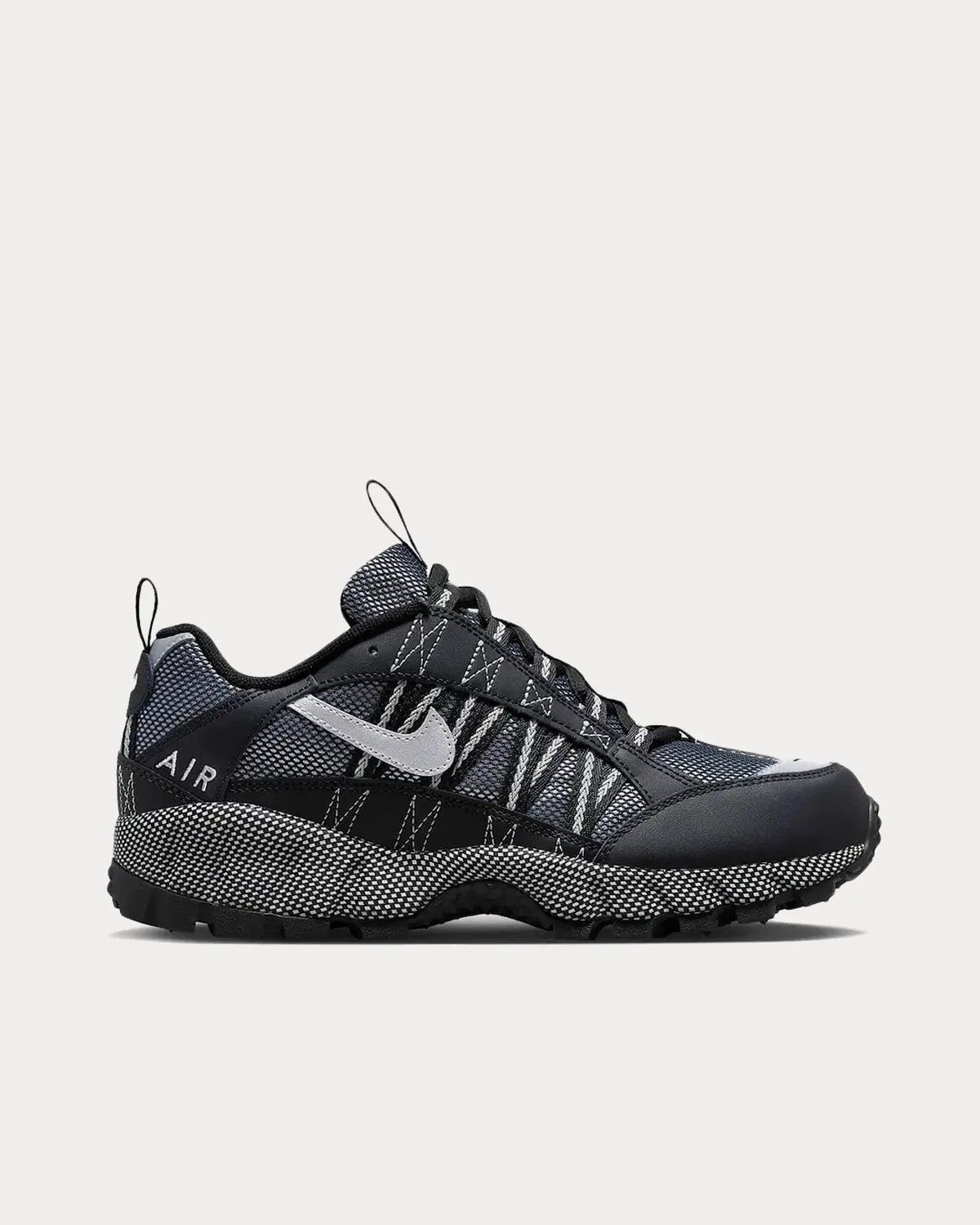 Air Humara Black Metallic Low Top Sneakers