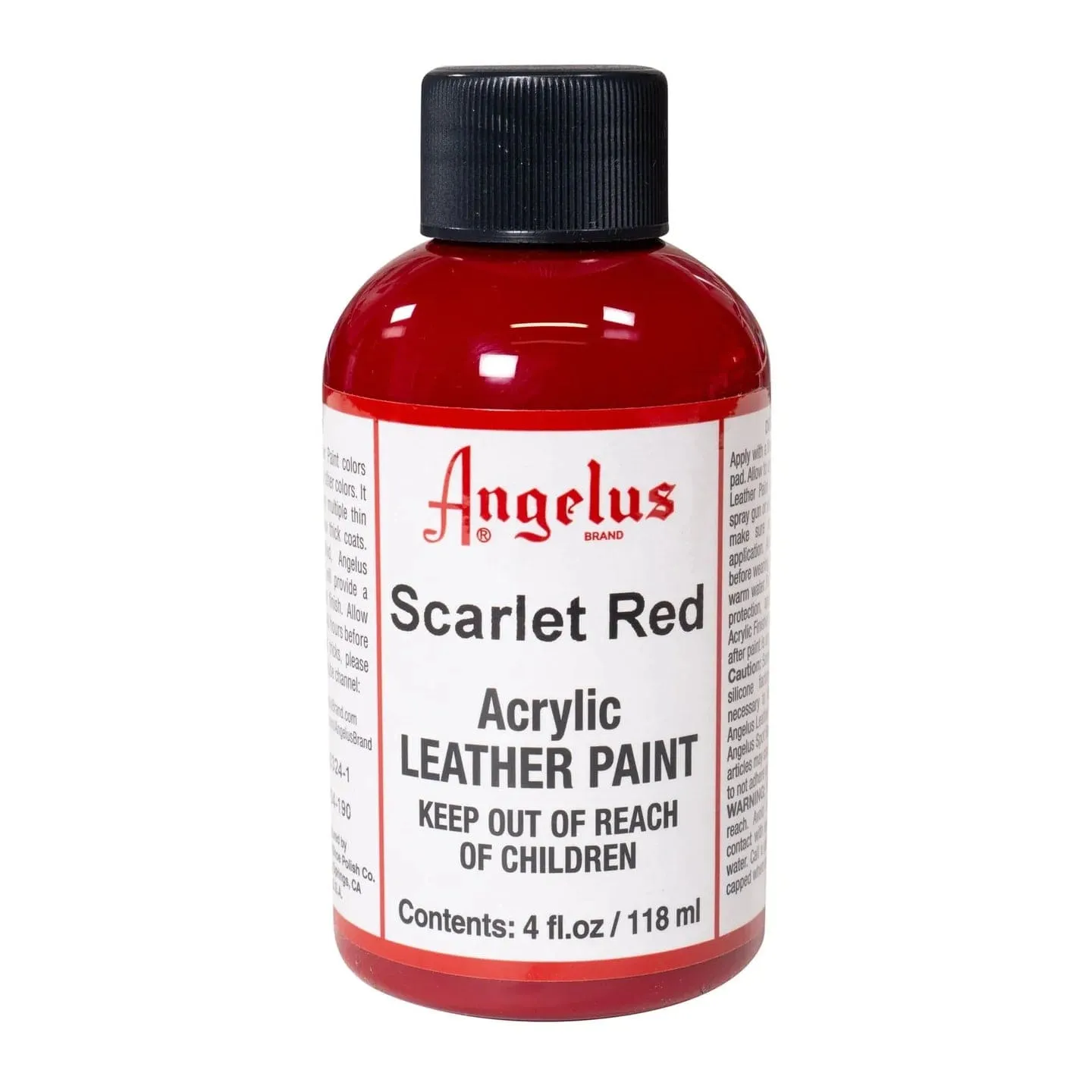 Angelus - Acrylic Leather Paints - 4oz Bottles