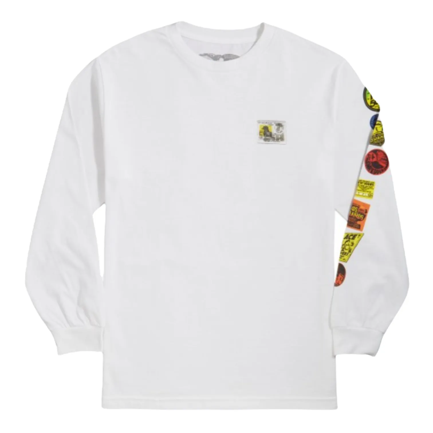 Anti-Hero Park Boards Long Sleeve T-Shirt White