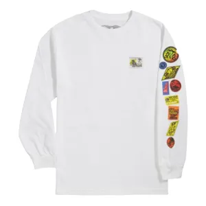 Anti-Hero Park Boards Long Sleeve T-Shirt White