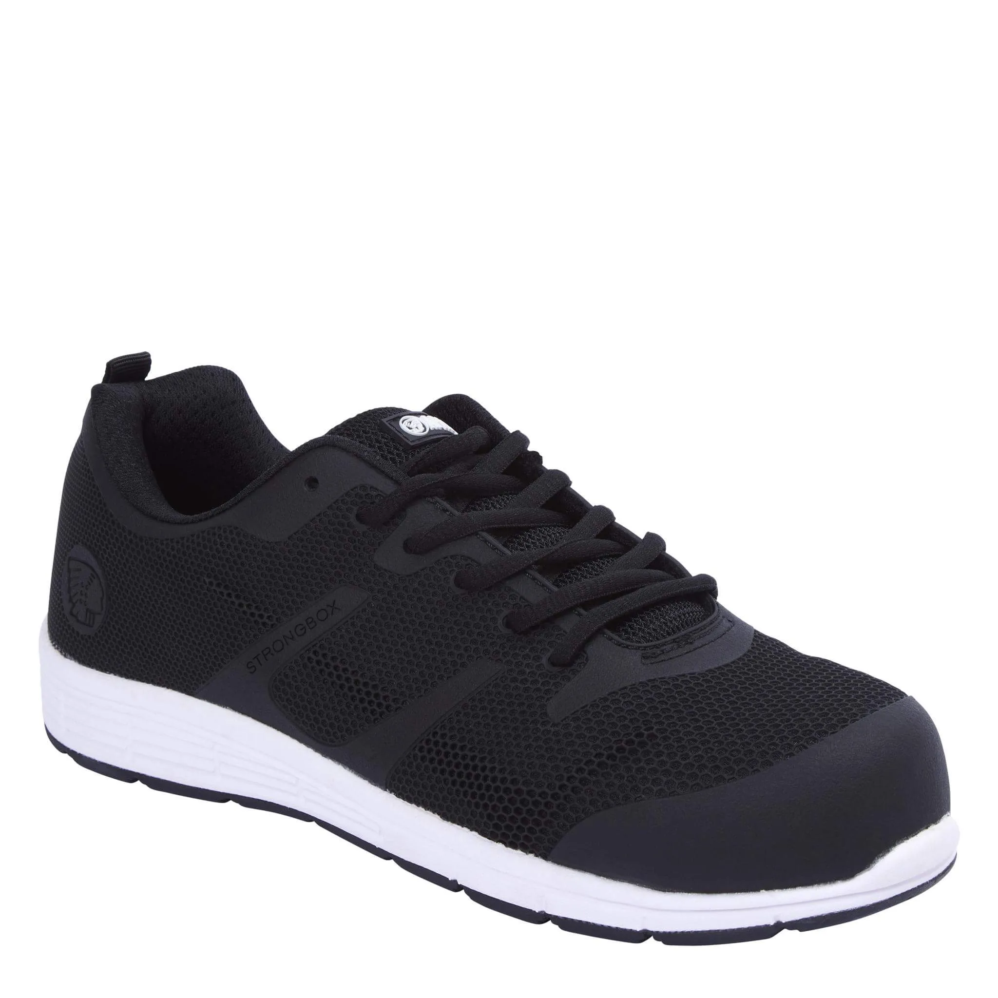 Apache Vault Black Lightweight Sports Safety Trainers