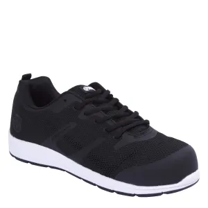 Apache Vault Black Lightweight Sports Safety Trainers