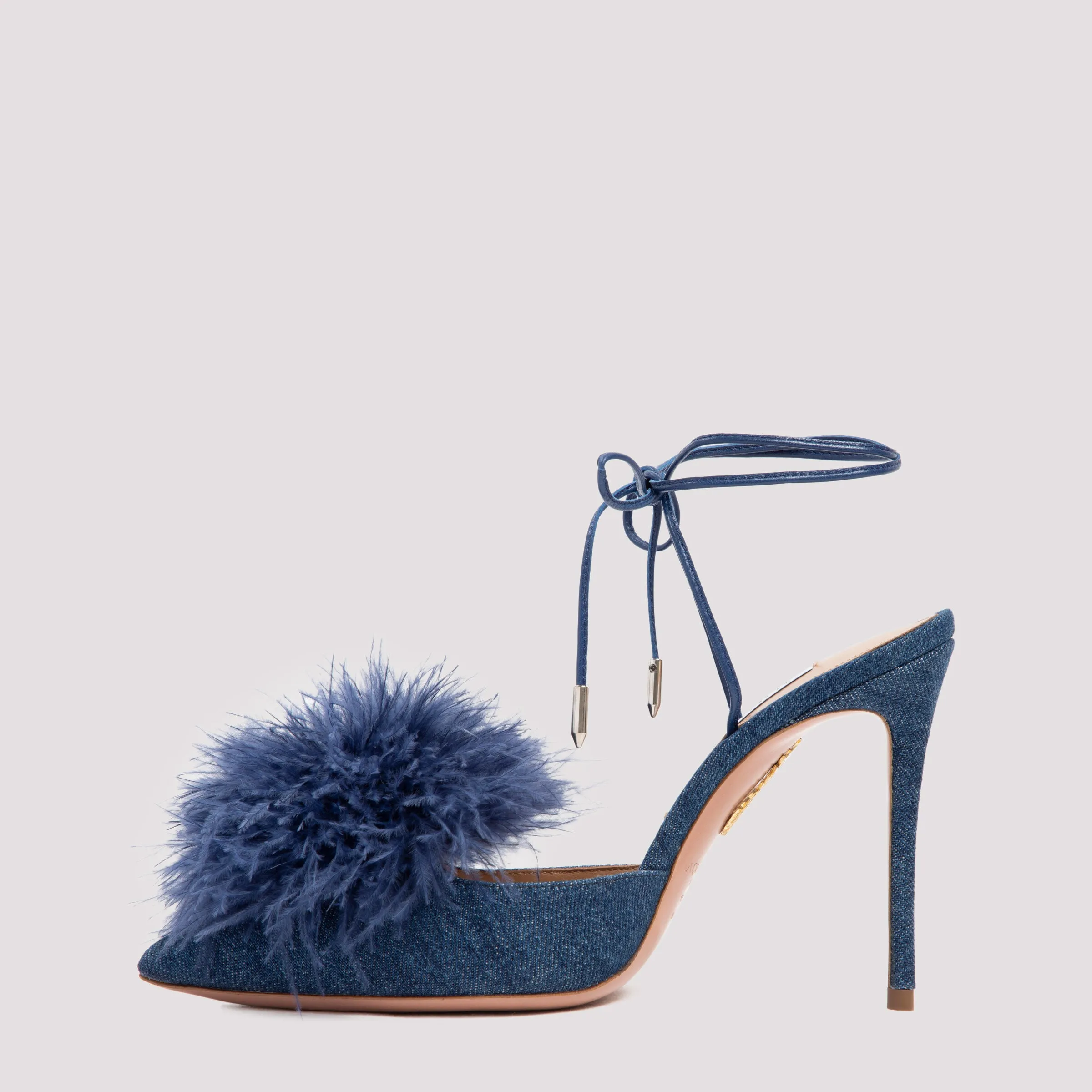 Aquazzura Boudoir Sling Ankle Strap Pumps