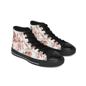 Autumn Fall Leaves Women's Classic Sneakers