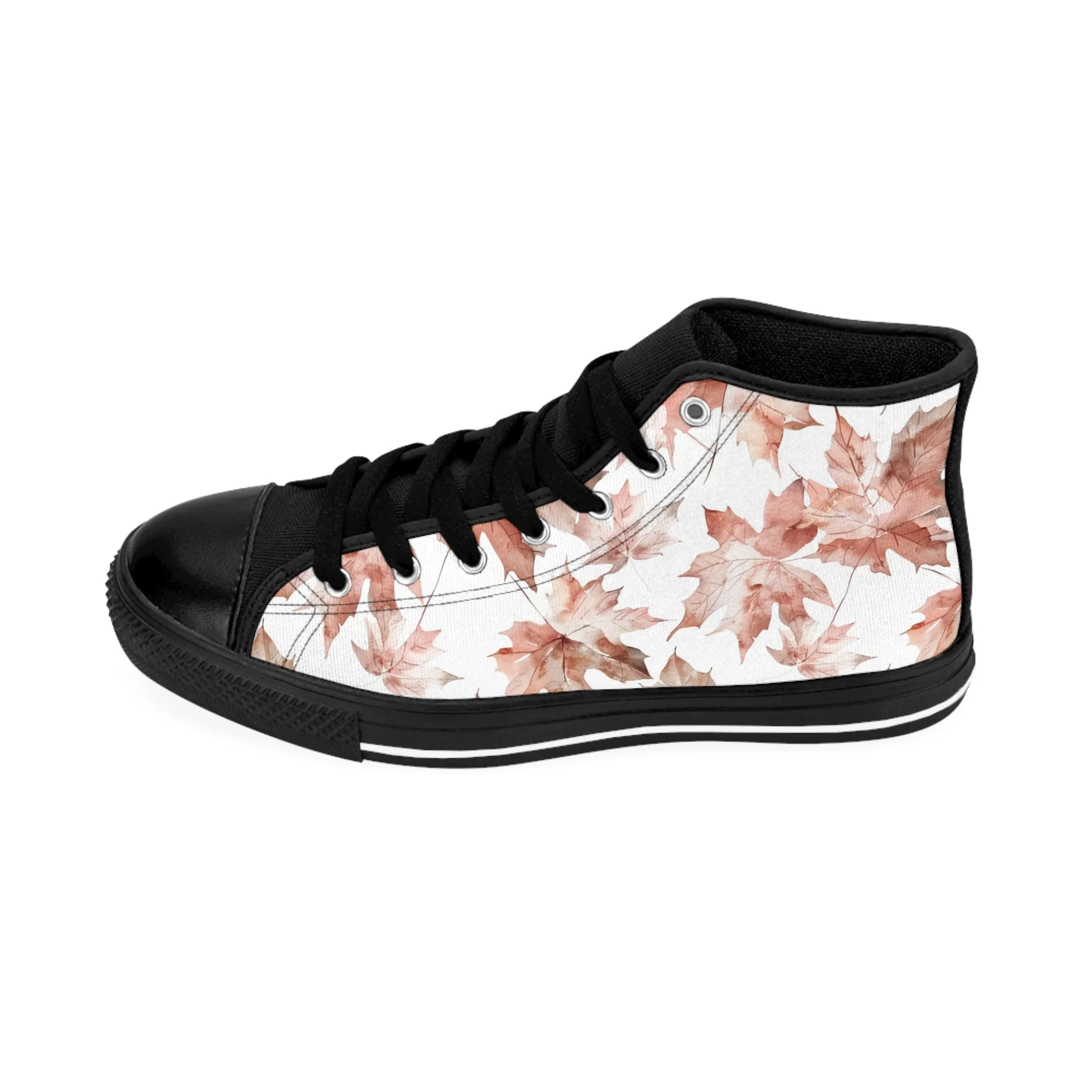 Autumn Fall Leaves Women's Classic Sneakers