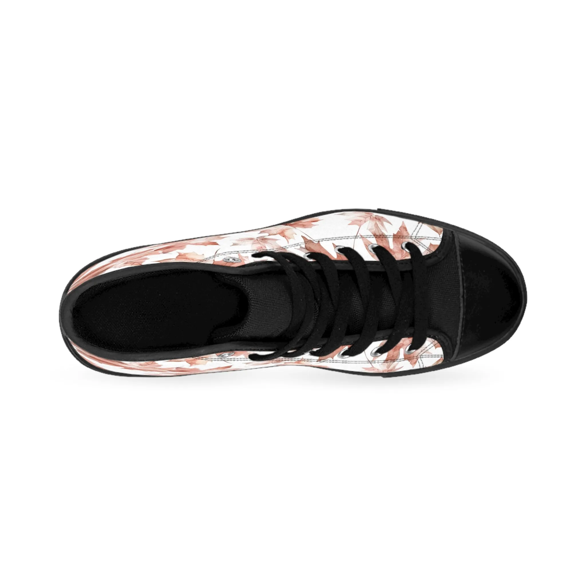 Autumn Fall Leaves Women's Classic Sneakers