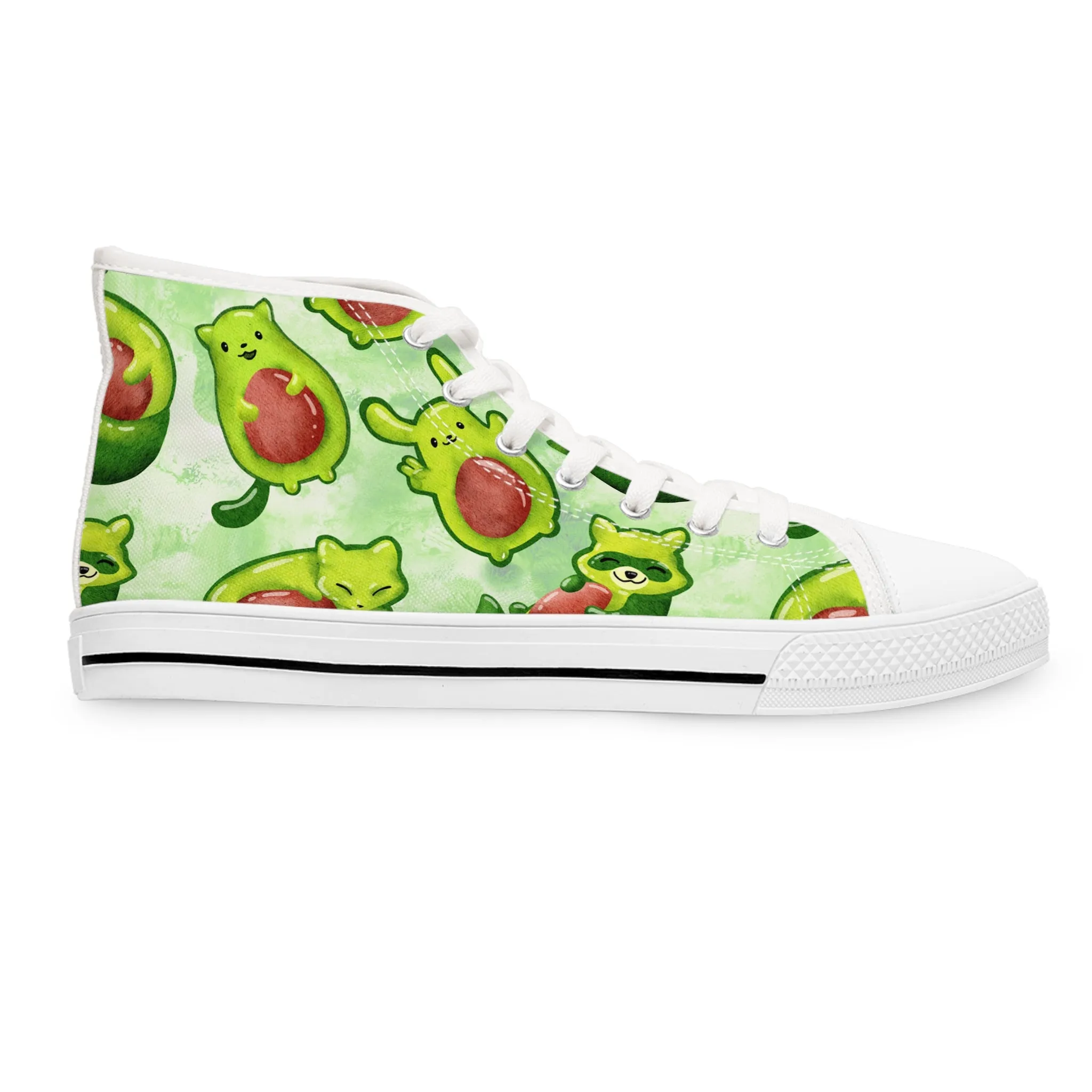 Avocado Animals Women's High Top Sneakers