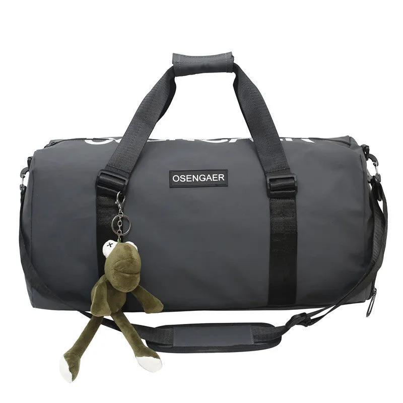 Backpack Women Portable Shoes-Seat Large Capacity Portable Fashionable Sports Luggage Gym shoulder bag