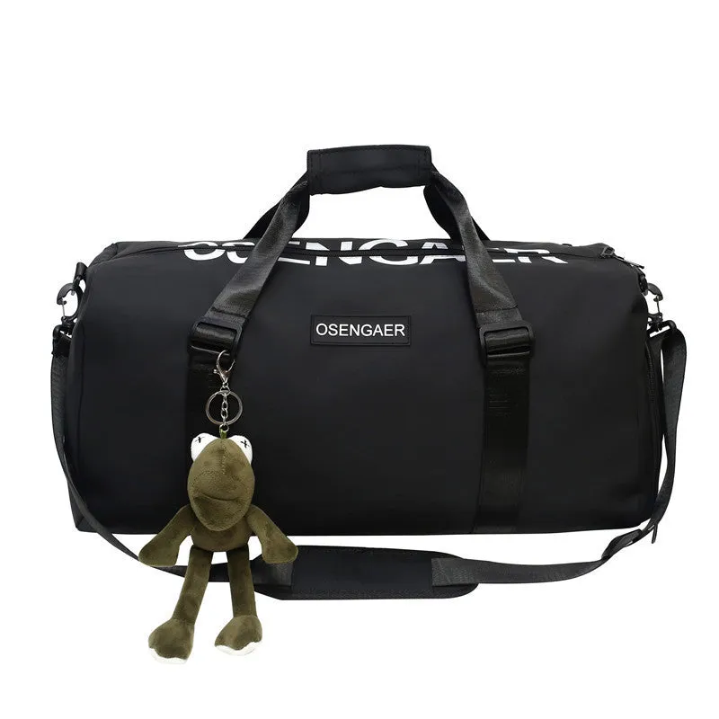 Backpack Women Portable Shoes-Seat Large Capacity Portable Fashionable Sports Luggage Gym shoulder bag
