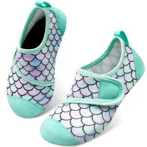 Barerun Kids Boys Girls Water Sport Shoes Barefoot Toddler Aqua Socks Quick-Dry Beach Swim Pool Shoes ToddlerGreenlotus,