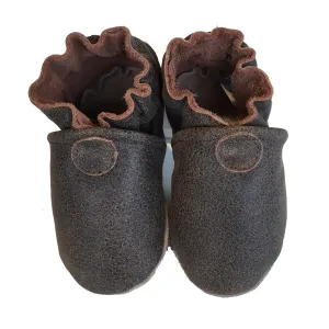 Basic Mocs (distressed brown)