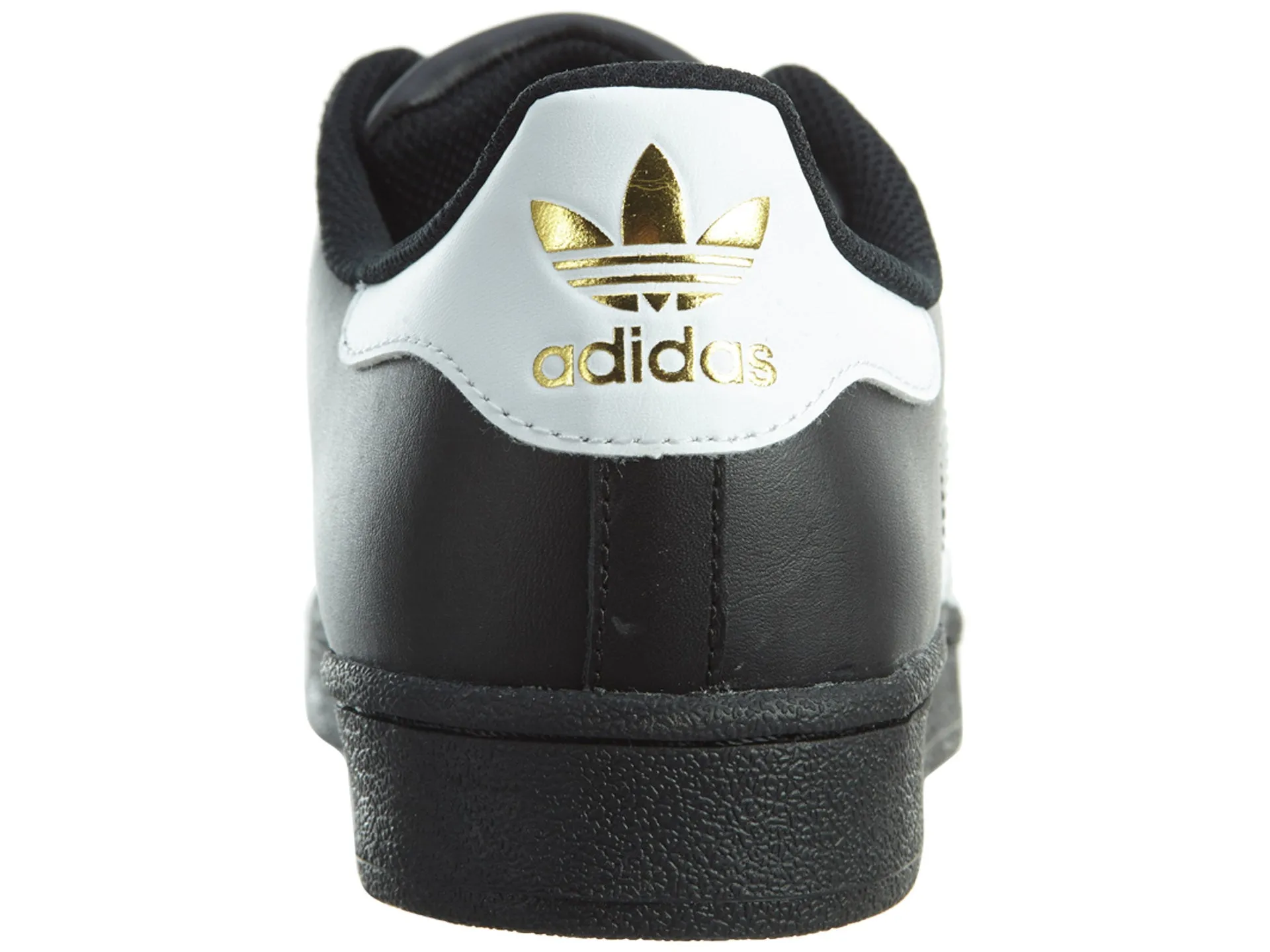 Black/White/Gold Adidas Originals Superstar Mens Style :B27140