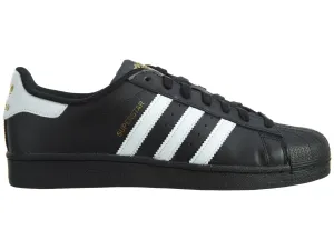 Black/White/Gold Adidas Originals Superstar Mens Style :B27140