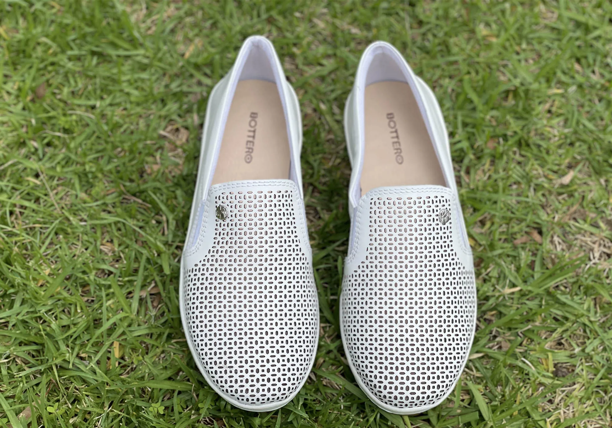 Bottero Barbados Womens Comfort Leather Casual Shoes Made In Brazil