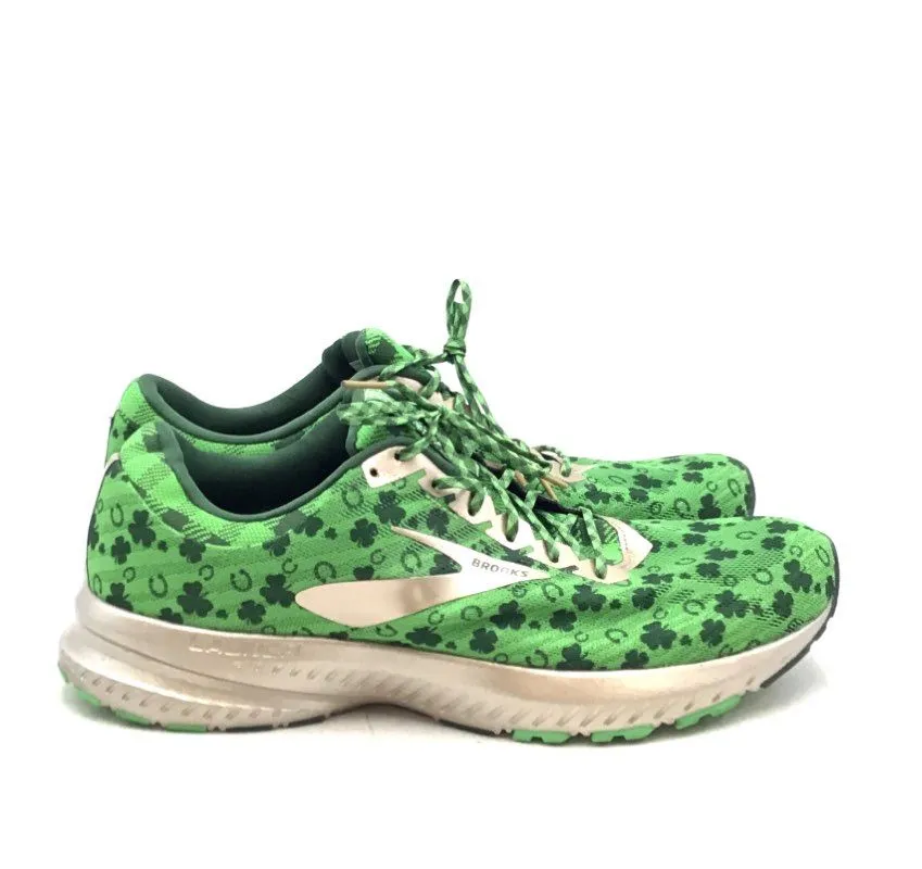Brooks Men's Launch 6 1102971D349 Green Running Shoes - Size 10.5