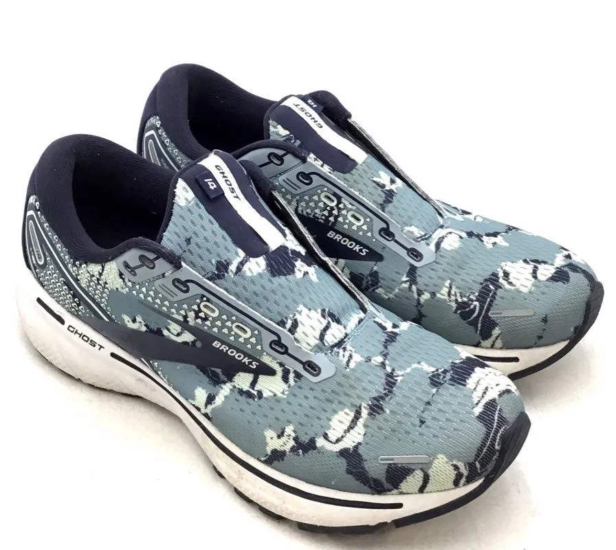 Brooks Women's Ghost 14 1203561B465 Blue Low-Top Running Shoes - Size 9