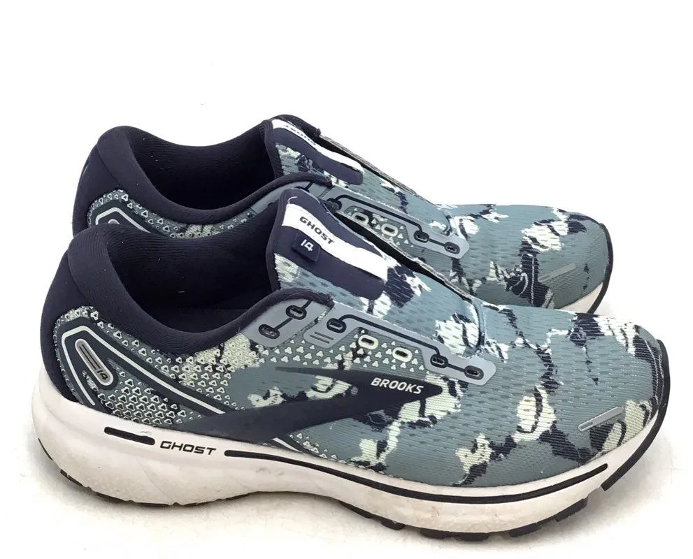 Brooks Women's Ghost 14 1203561B465 Blue Low-Top Running Shoes - Size 9