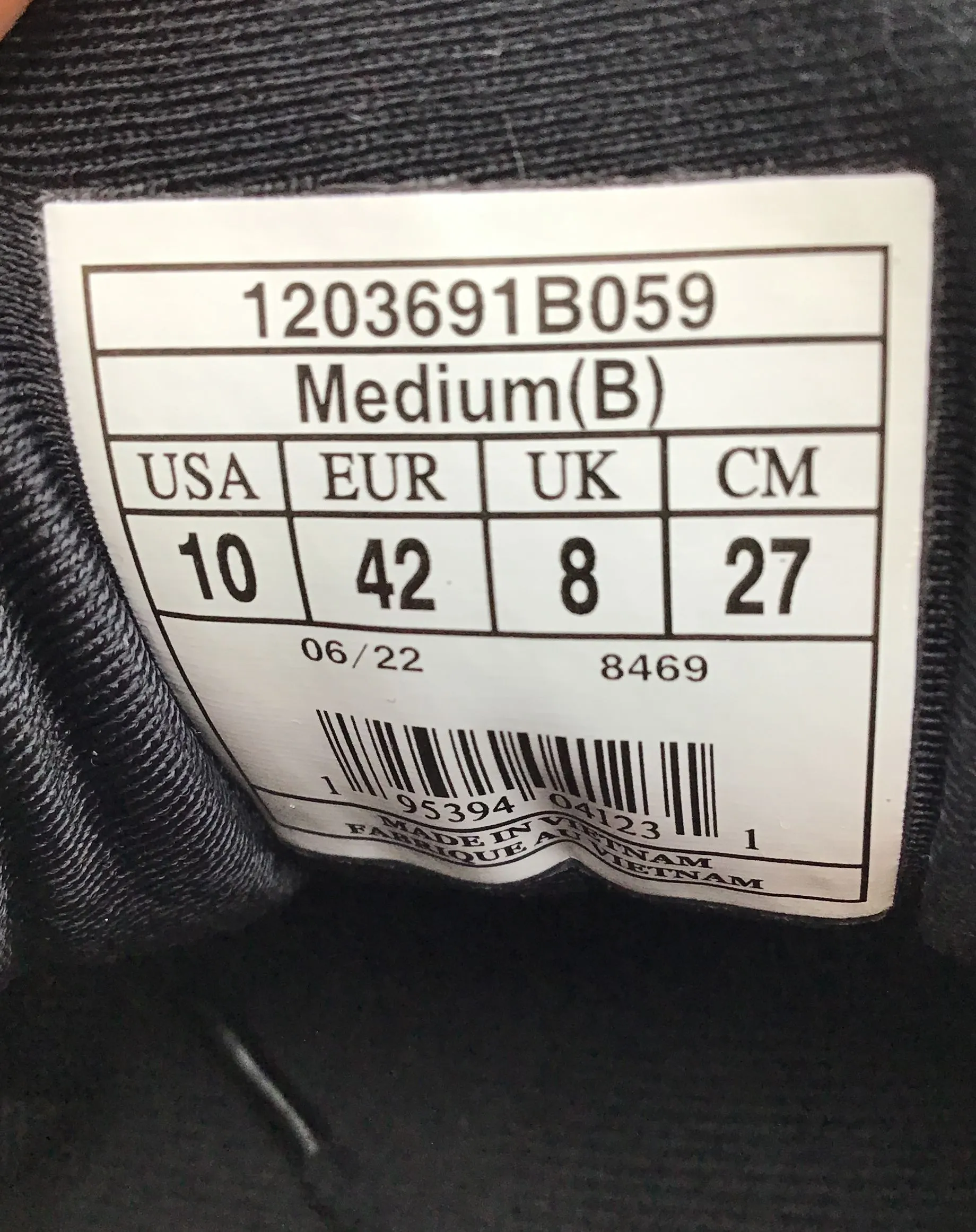 Brooks Women's Glycerin 20 1203691B059 Black Gray Running Shoes - Size 10