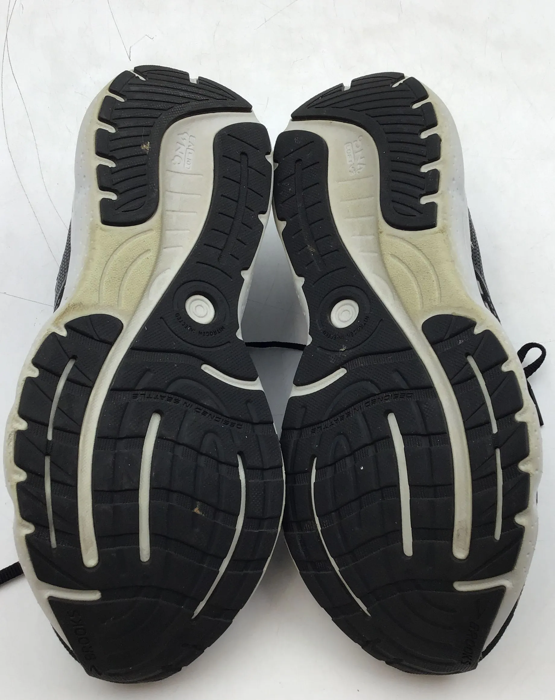 Brooks Women's Glycerin 20 1203691B059 Black Gray Running Shoes - Size 10