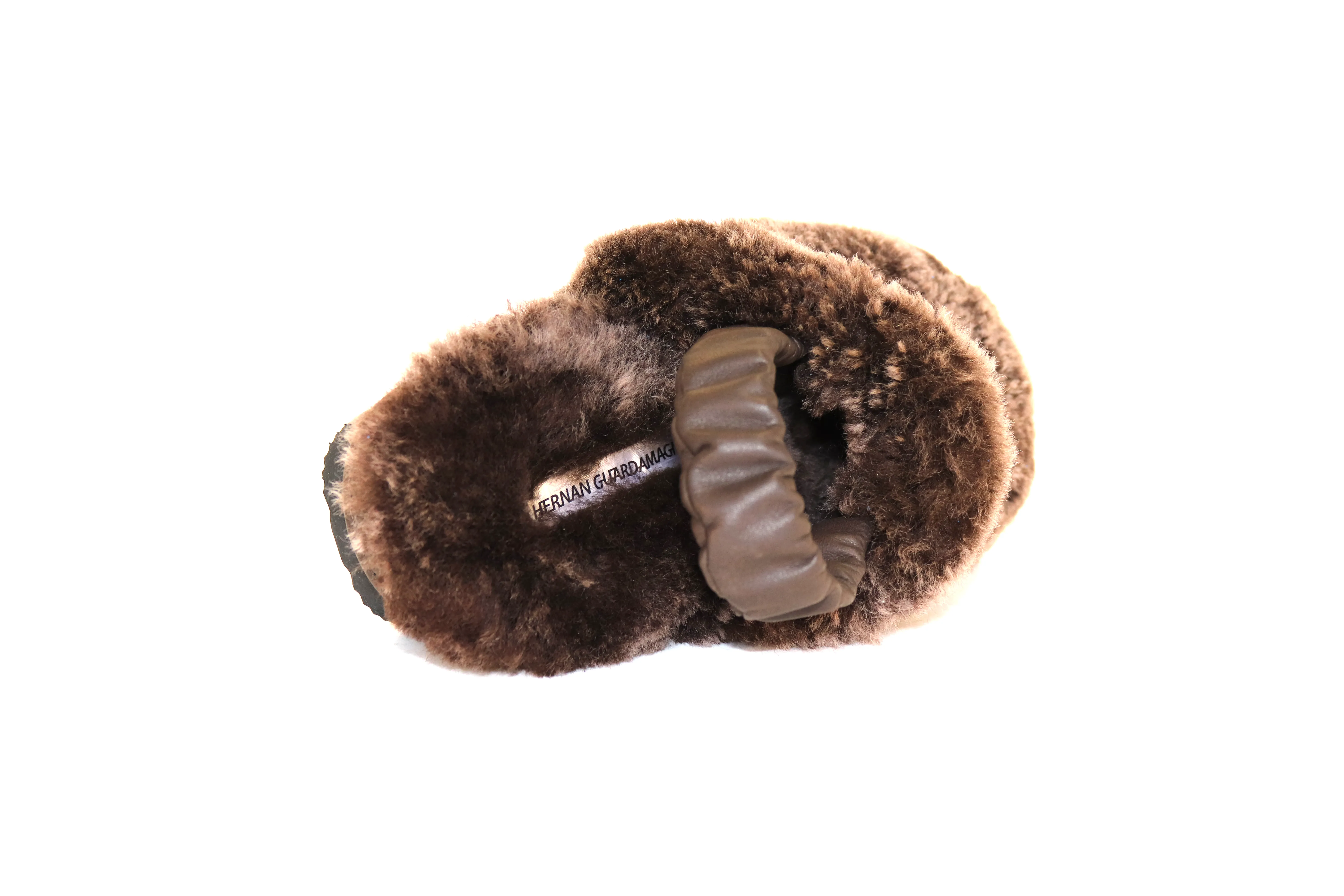Brown Fur Mules