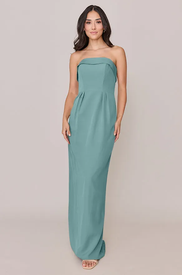 Caroline Crepe Dress | Made To Order