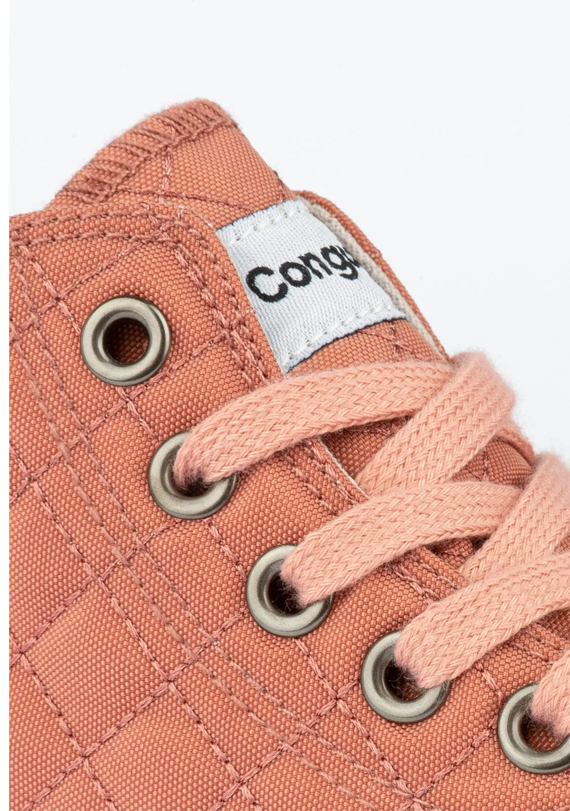Child's Pink Quilted Hi-Top Sneakers