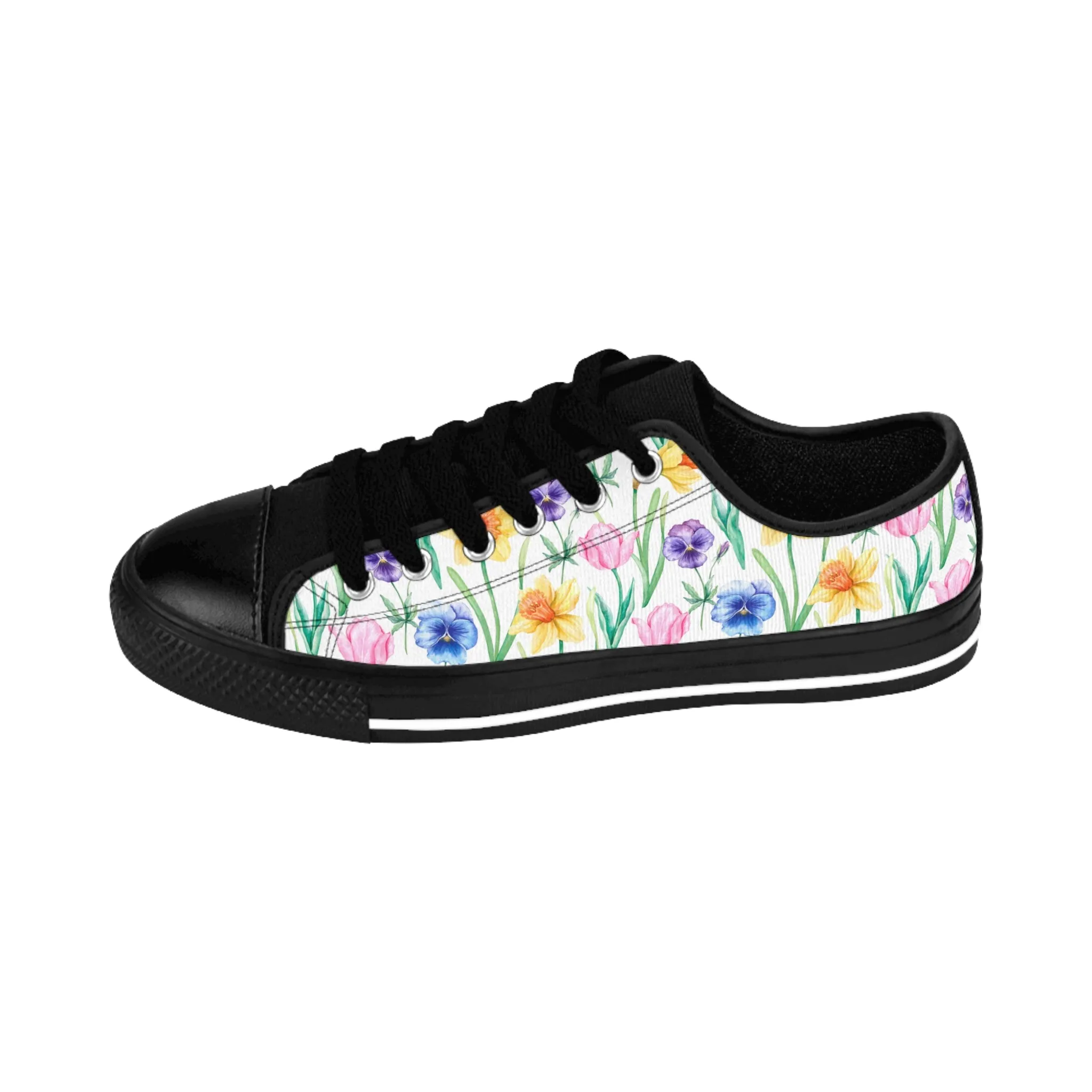 Colorful Tulips Women's Sneakers