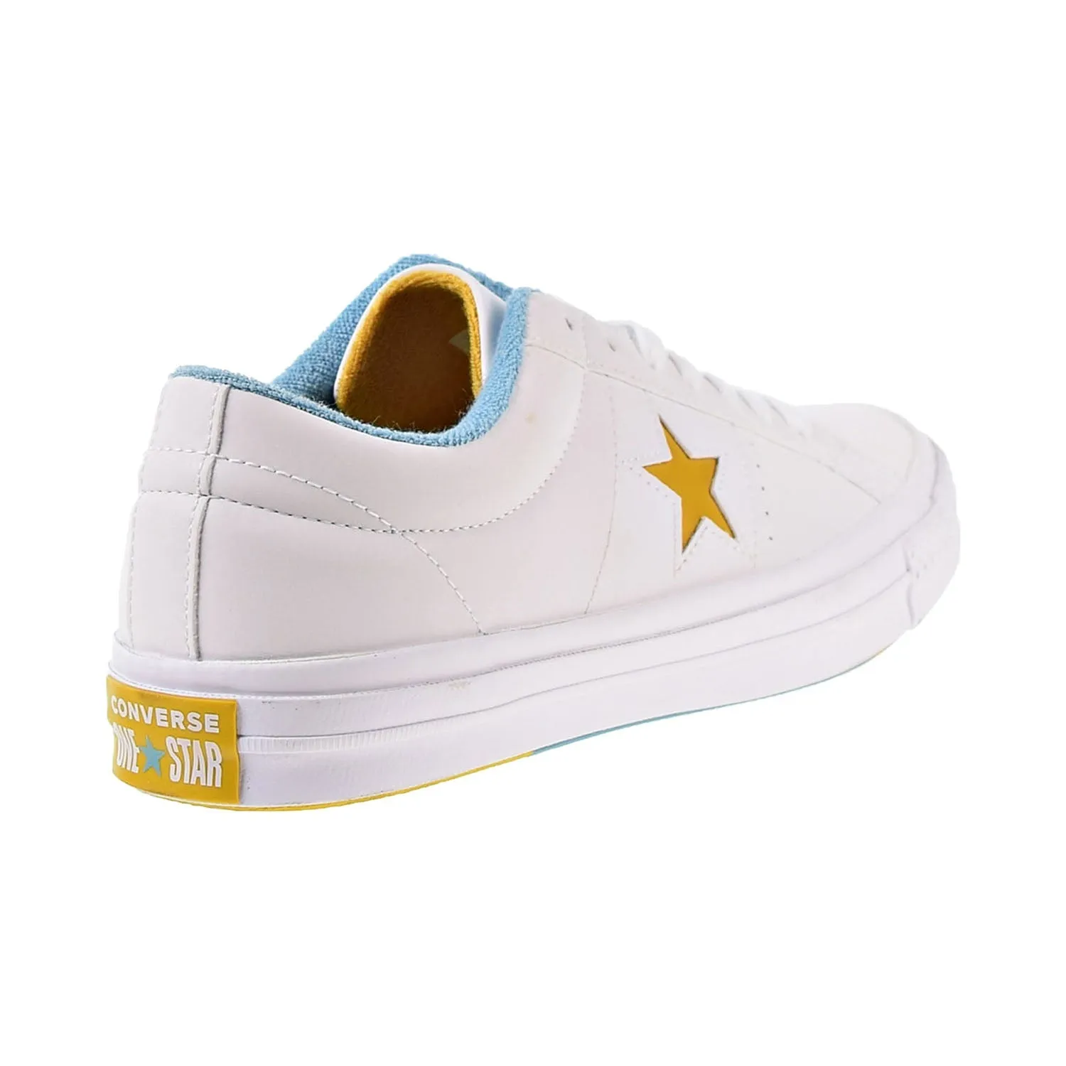 Converse One Star Ox Men's Shoes White-Mineral Yellow
