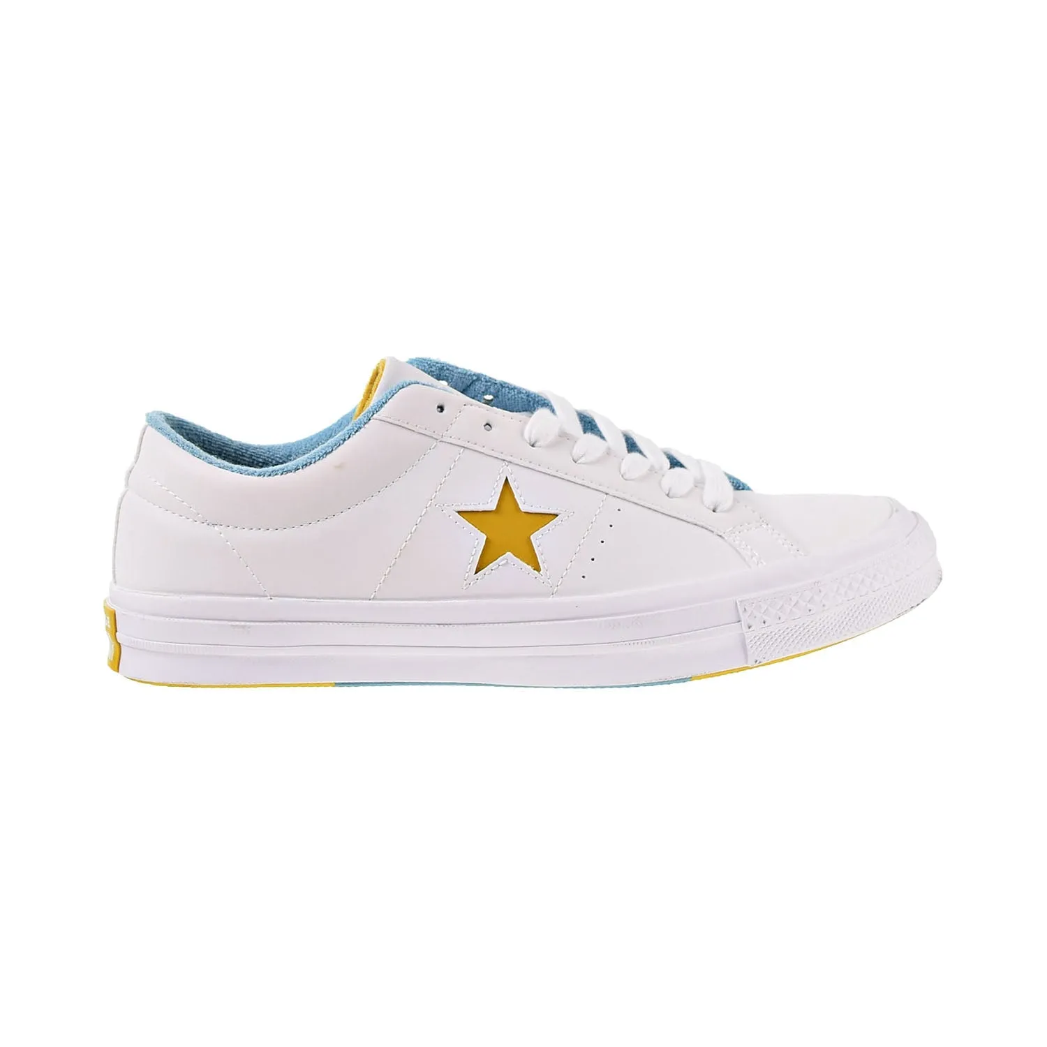 Converse One Star Ox Men's Shoes White-Mineral Yellow