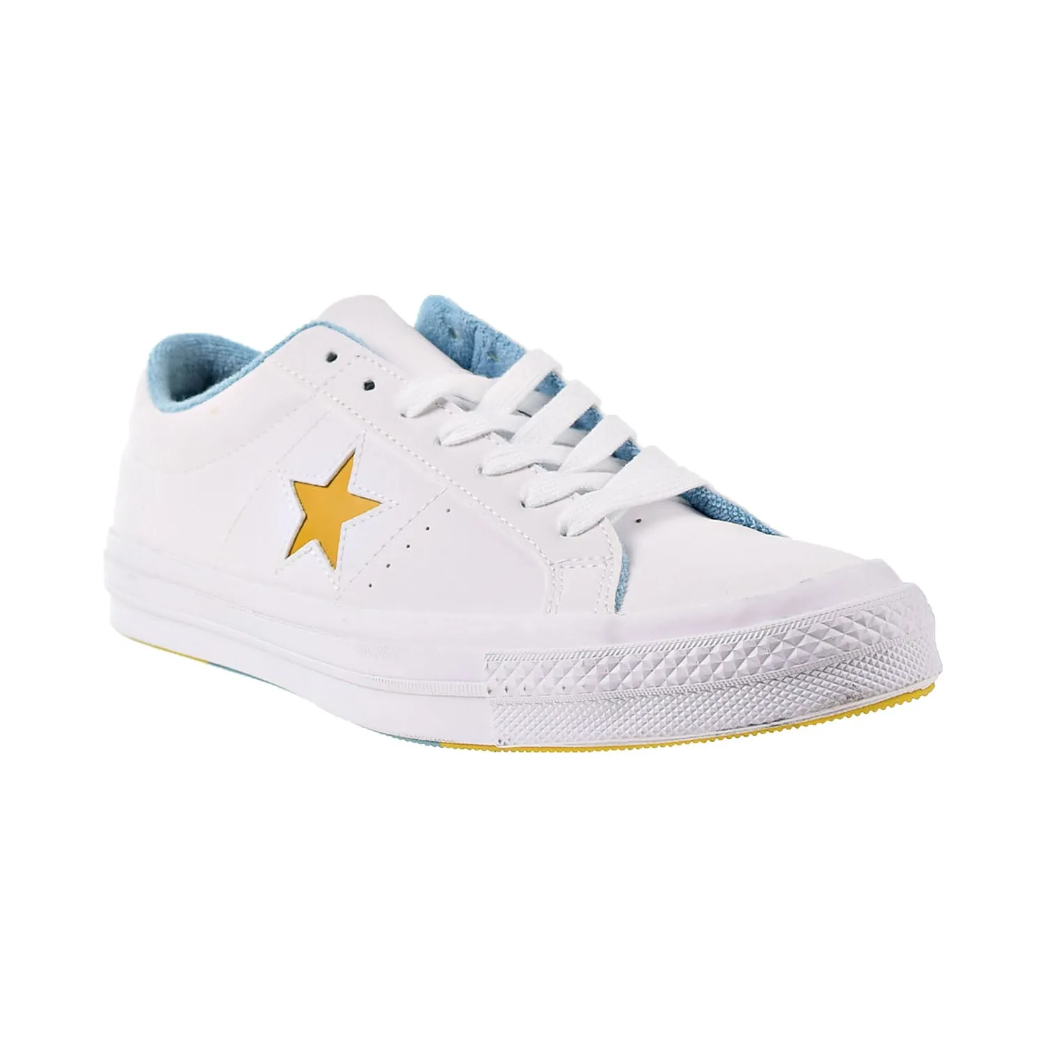 Converse One Star Ox Men's Shoes White-Mineral Yellow