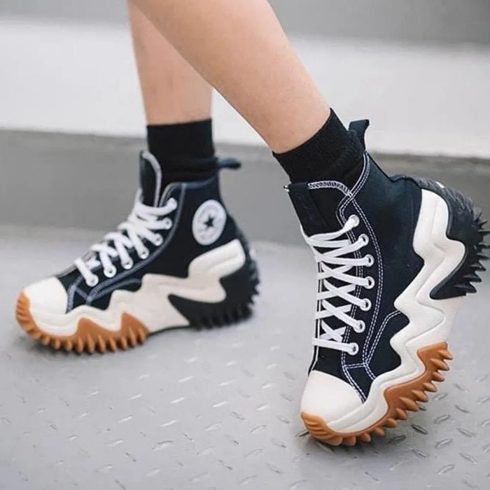 Converse Run Star Motion Canvas Platform Sneakers