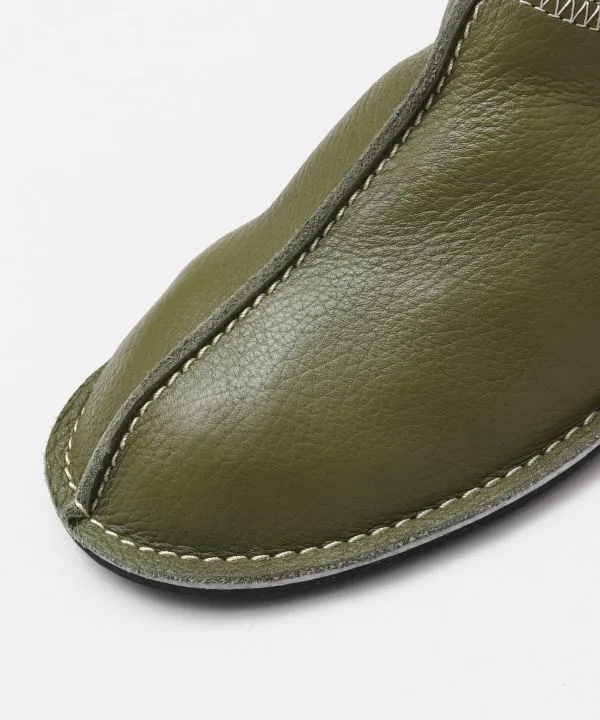 Cow Leather Babouche - L