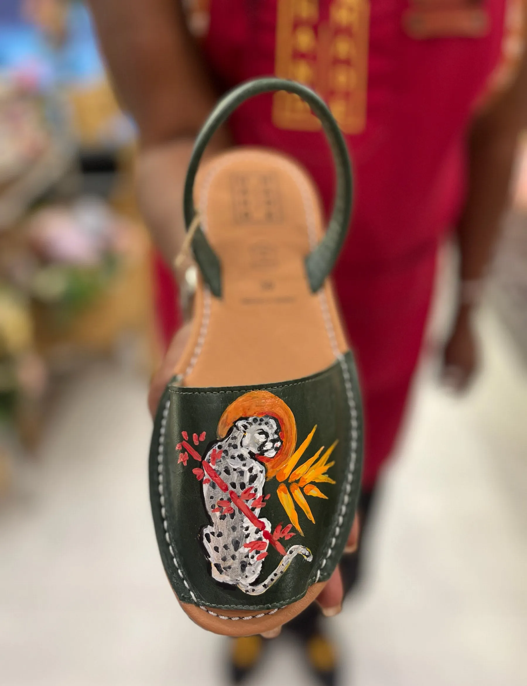 Custom-made Menorquinas Cheetah & Leopard