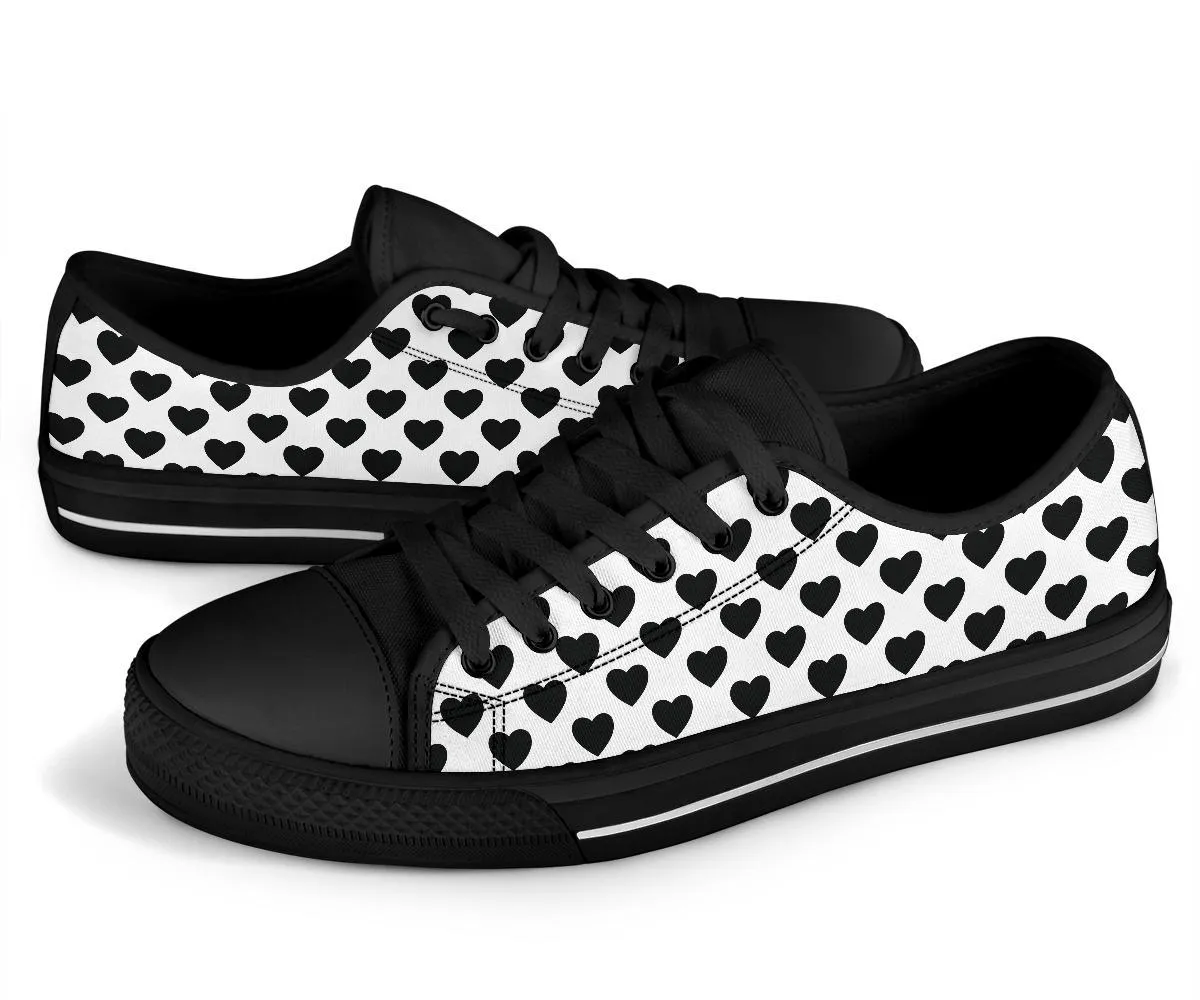 Custom Sneakers-Black and White Series 112