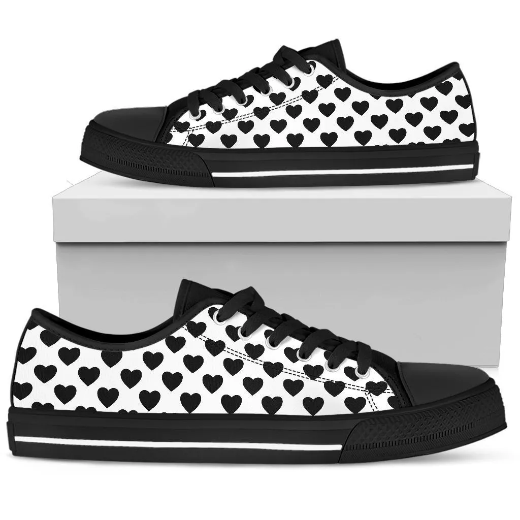 Custom Sneakers-Black and White Series 112