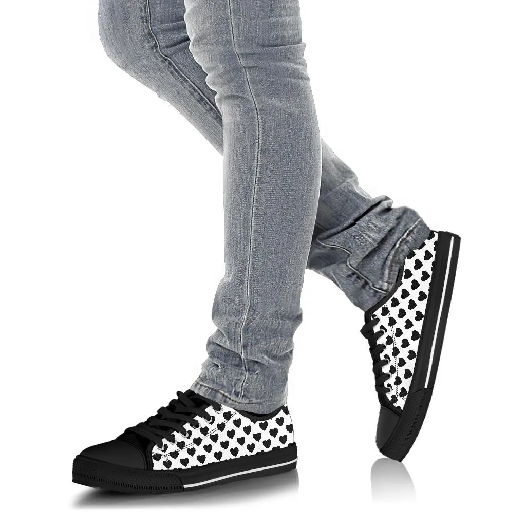 Custom Sneakers-Black and White Series 112