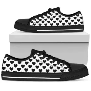 Custom Sneakers-Black and White Series 112