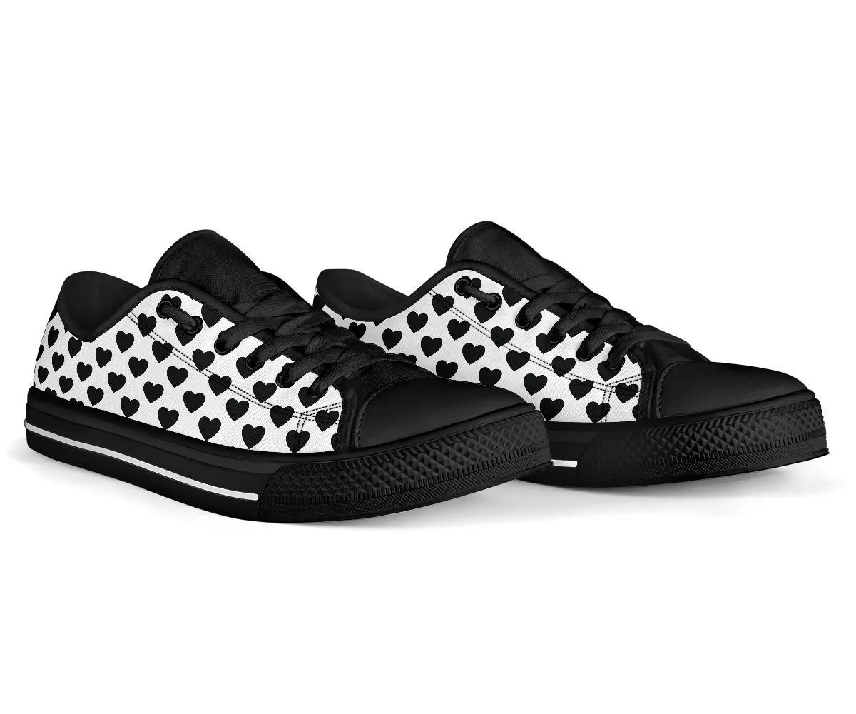 Custom Sneakers-Black and White Series 112