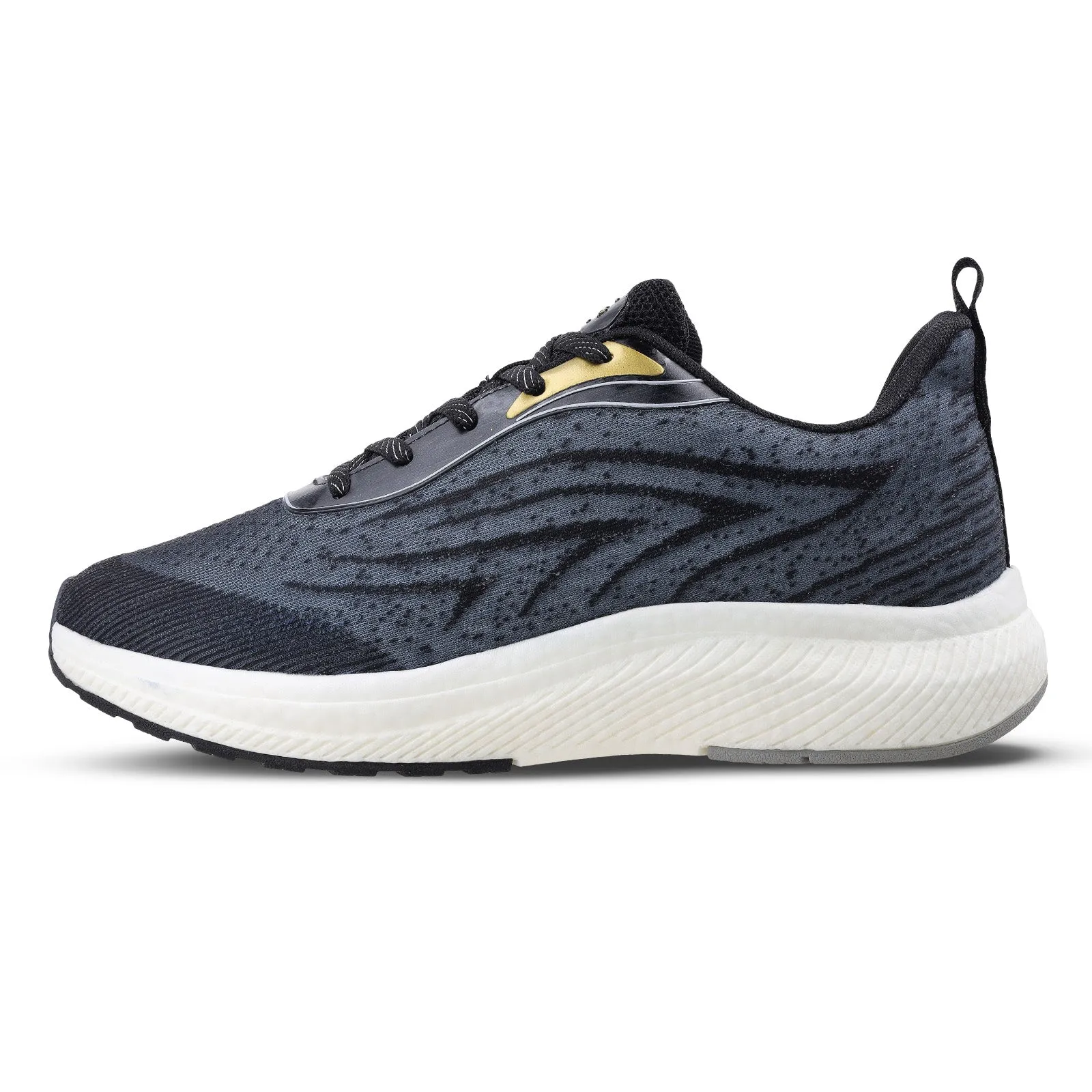DANZO Men's Lace-up Sports Shoe - WS9147 Black Gold