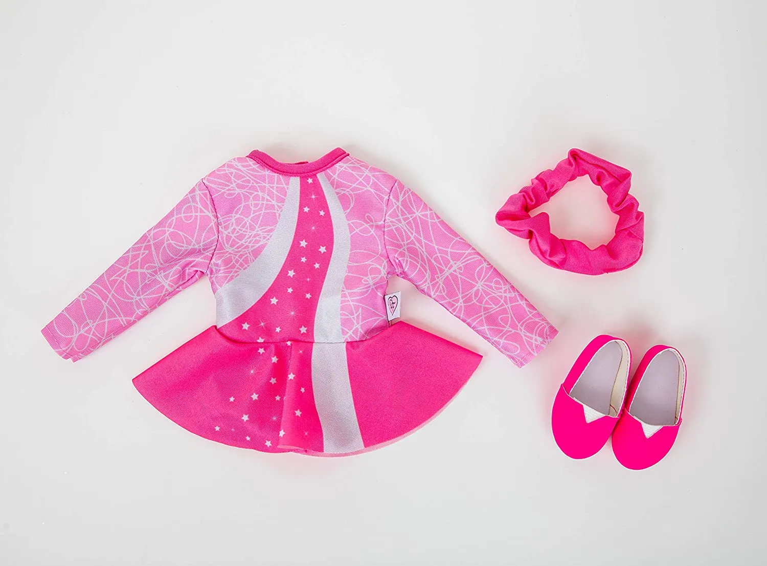Designafriend Collection Fashion Outfit Gymnast Outfit for 18 Inch Doll