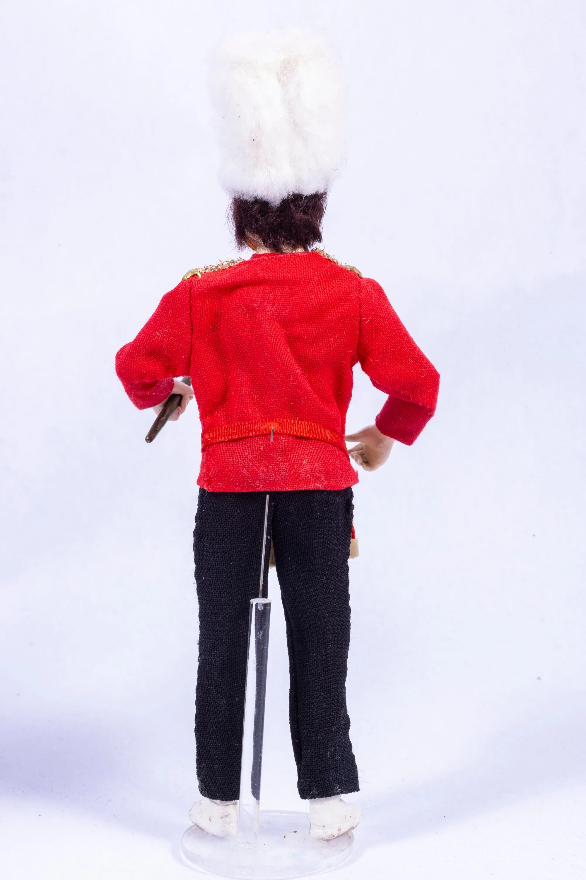 Dollhouse Miniature  ~ Four Hand Sculpted Marching Band Dolls - From Ursula Sauerberg Estate