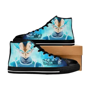 Dragon ball Z Super Vegeta Bejita Shoes High Top Sneakers for Kids and Adults