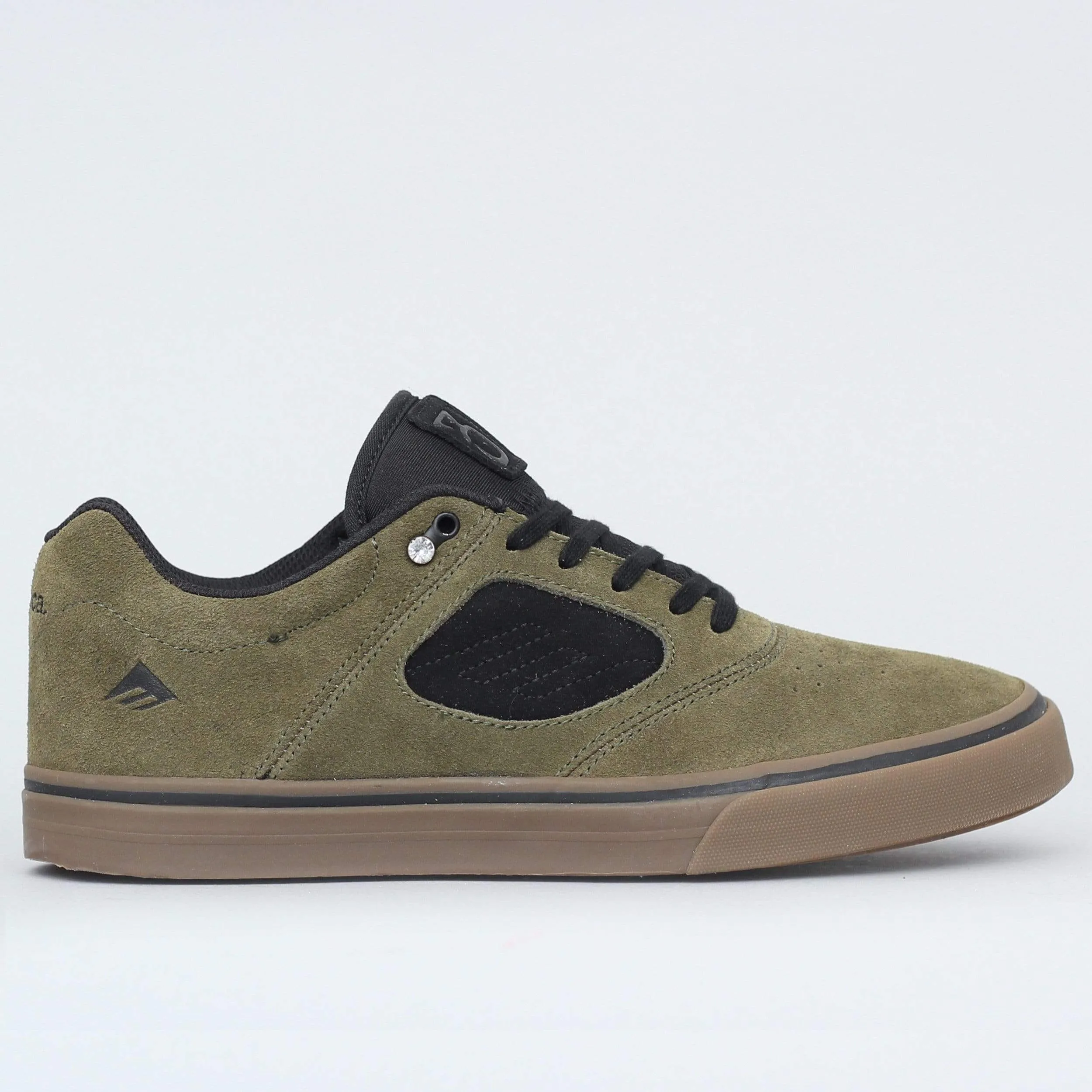 Emerica Reynolds 3 G6 Vulc Shoes Olive / Black / Gum